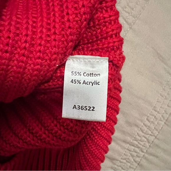 Appleseed's Red Classic Crewneck Sweater - Picture 7 of 7